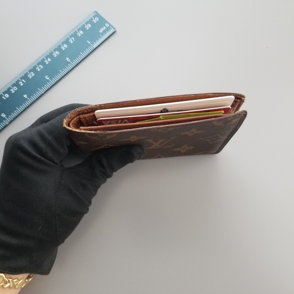 Louis Vuitton LV Vintage Men's Bilfold Wallet Signature/Spain - Picture 15 of 16